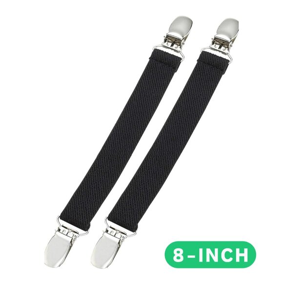 HOLD'EM Boot Straps Leg Pant Stirrup Soft Elastic Heavy Clip Keeps Pants Tucked - Picture 3 of 11